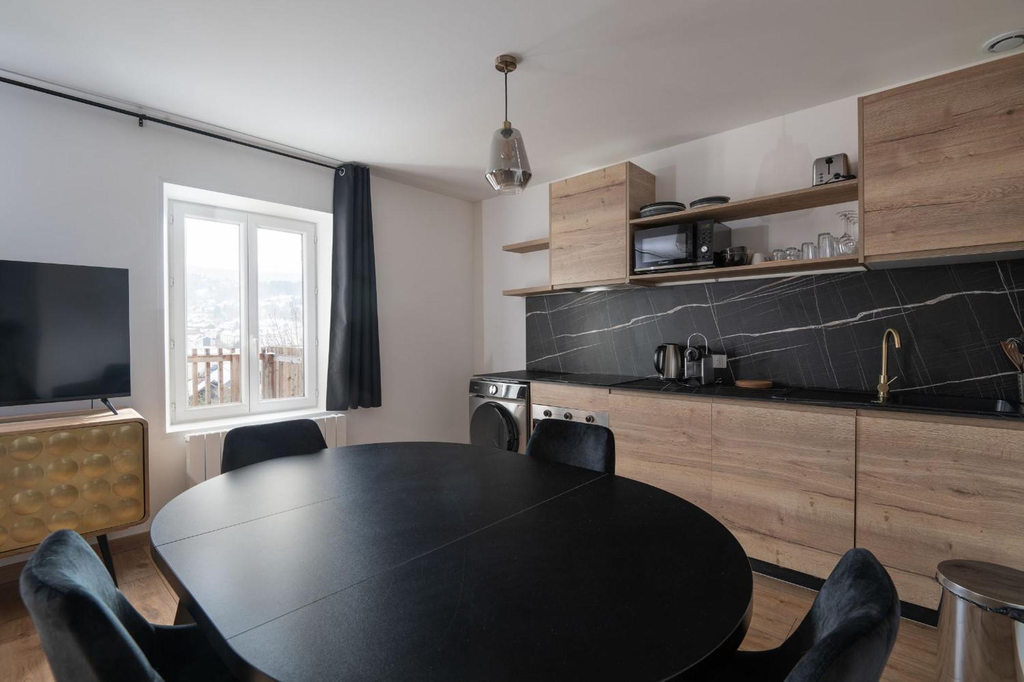 K1, Avec Grande Terrasse Et Vue Pistes Appartement *